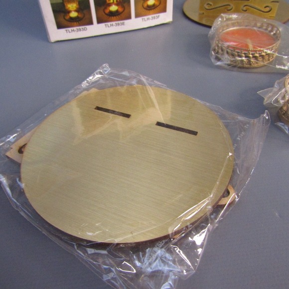 Decorz Shadow Diya Lot of 2 Tea Candle Holders Elephant Ambience Dux - Picture 5 of 6